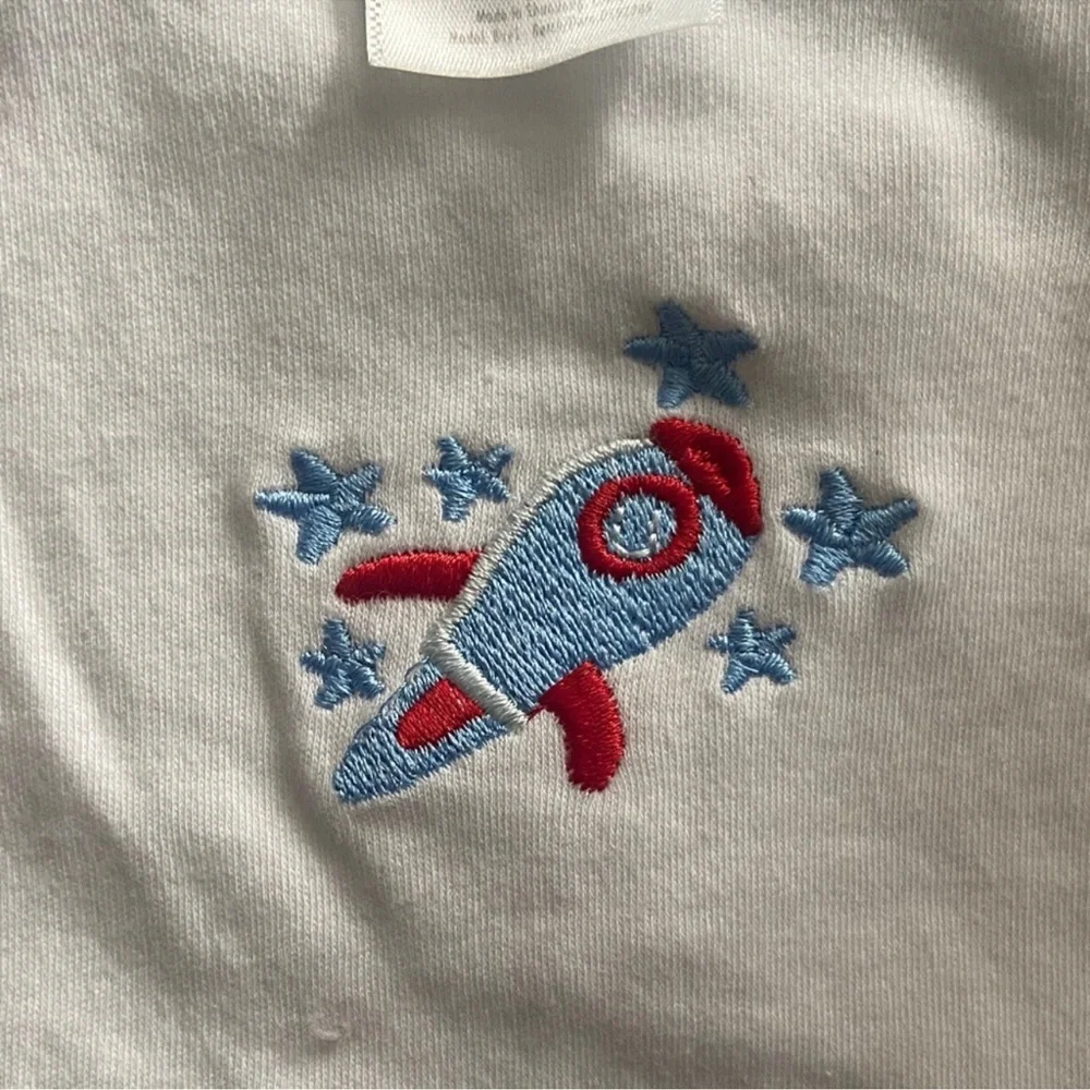 Blue and White Babe Set Size 0-3 M